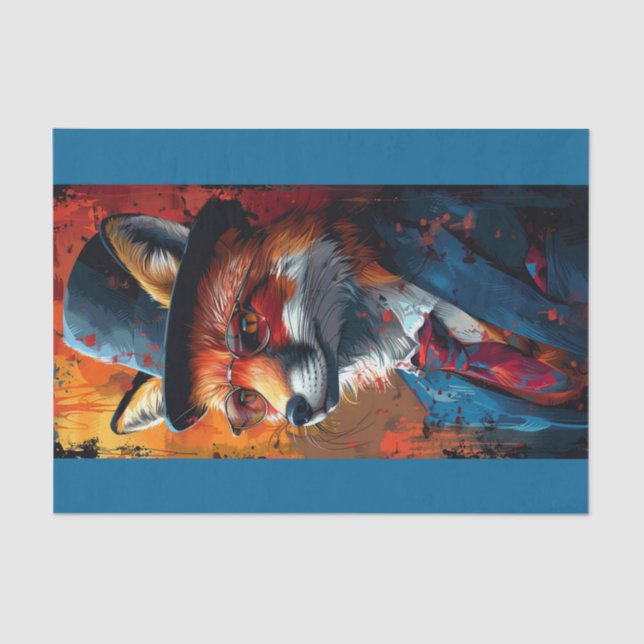 Papel De Seda Alex the Fox (Frente )