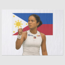 Papel De Seda Alexandra Eala - Campeão de Guadalajara 2025