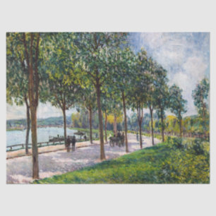 Papel De Seda Alfred Sisley - Allee de Castanheiras