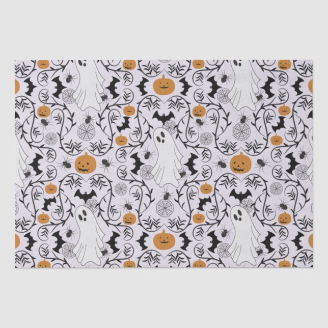 Papel De Seda Algodão do Halloween (Frente )
