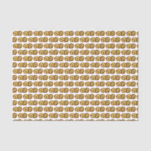 Papel De Seda Alho Nó Pão Pão Rolo Comida Italiano Chef