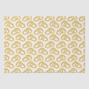 Papel De Seda Alianças de Casamento