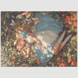 Papel De Seda Alice clássico sonhando com Wonderland