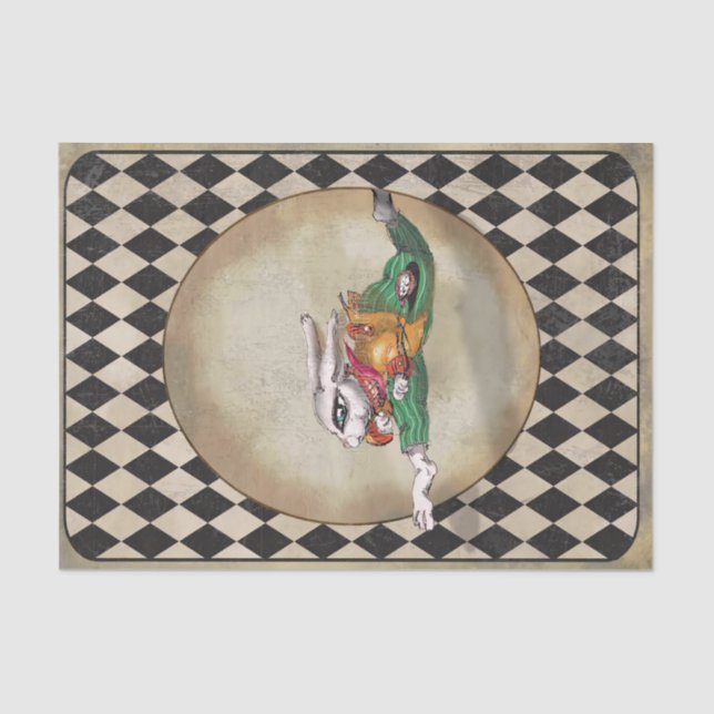 Papel De Seda Alice no Mundo das Maravilhas (Frente )