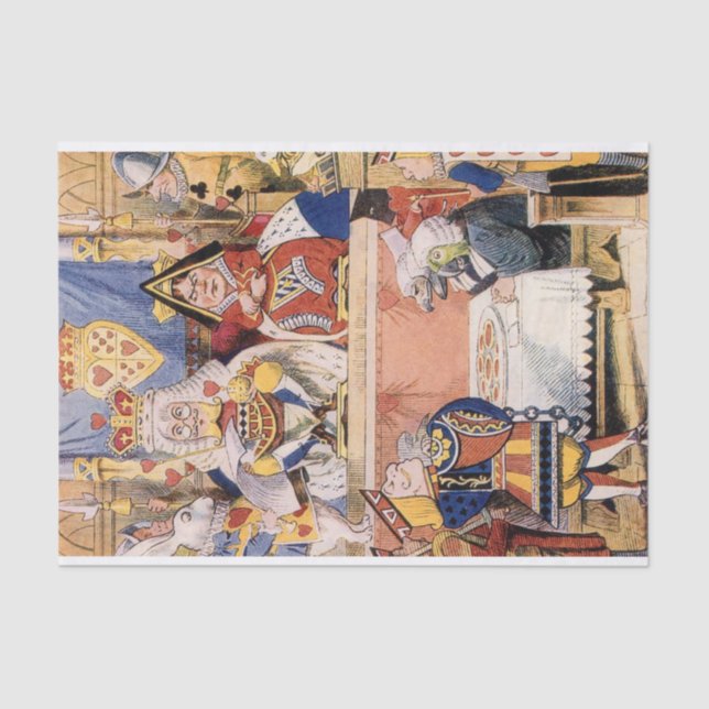 Papel De Seda Alice no País das Maravilhas (Frente )