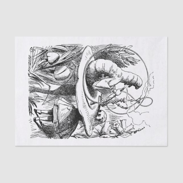 Papel De Seda Alice no país das maravilhas - Alice encontra (Frente )