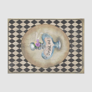 Papel De Seda Alice no País das Maravilhas "Beba-me"