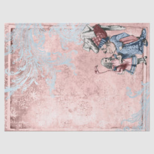 Papel De Seda Alice no País das Maravilhas com a Duquesa da Nuve