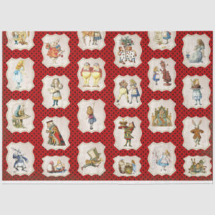 Papel De Seda Alice no País das Maravilhas, Design 5