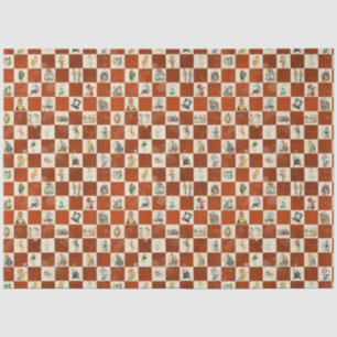 Papel De Seda Alice no País das Maravilhas Design 8