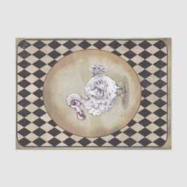 Papel De Seda Alice no País das Maravilhas do Pássaro