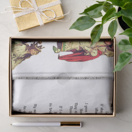 Papel De Seda Alice no País das Maravilhas que Roubou a Canção d