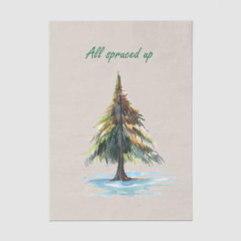 Papel De Seda All spruced up