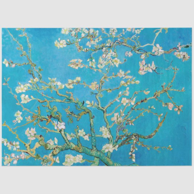 Papel De Seda Almond Blossom, Vincent van Gogh (Frente )