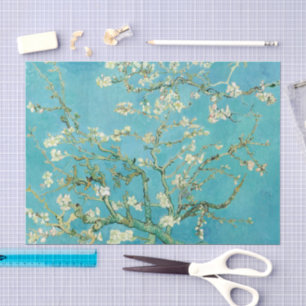 Papel De Seda Almond Blossoms   Vincent van Gogh