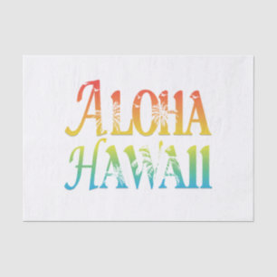 Papel De Seda Aloha Hawaii