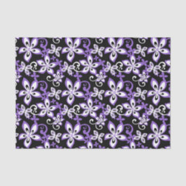 PAPEL DE SEDA ALOHA HAWAII (PRETO/PURPLE)