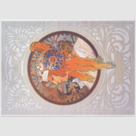 Papel De Seda Alphonse Mucha