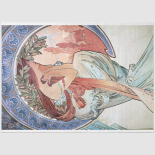 Papel De Seda Alphonse Mucha