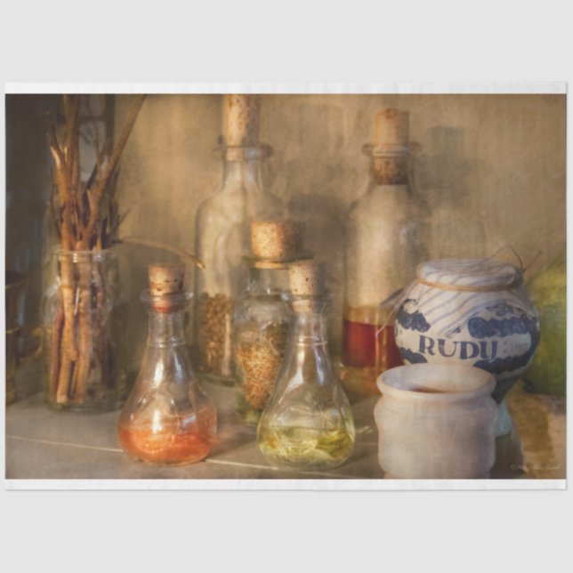 Papel De Seda Alquimia - Enlace ortográfico (Frente )