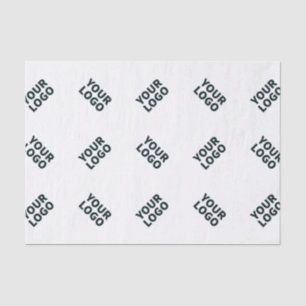 Papel De Seda Alternando o logotipo da empresa ou padrão de imag