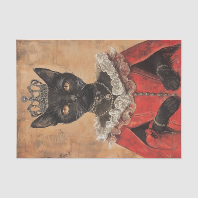 Papel De Seda Alteza Real do Gato2 (Frente )