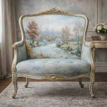 Amanhecer de Inverno - Decoupage de Rio Outonal Pa