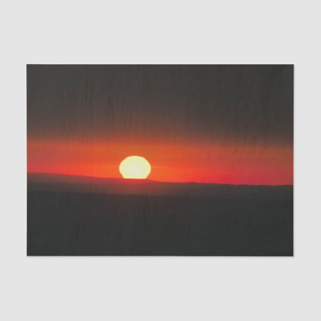 Papel De Seda Amanhecer em Dordogne (Frente )