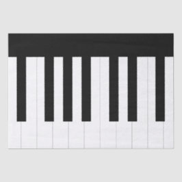 Papel De Seda Amante da Música Instrumento Musical Piano Teclado