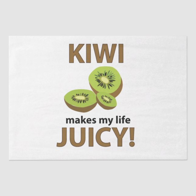 Papel De Seda Amante de Kiwi Kiwi (Frente )