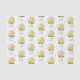 Papel De Seda Amarelo