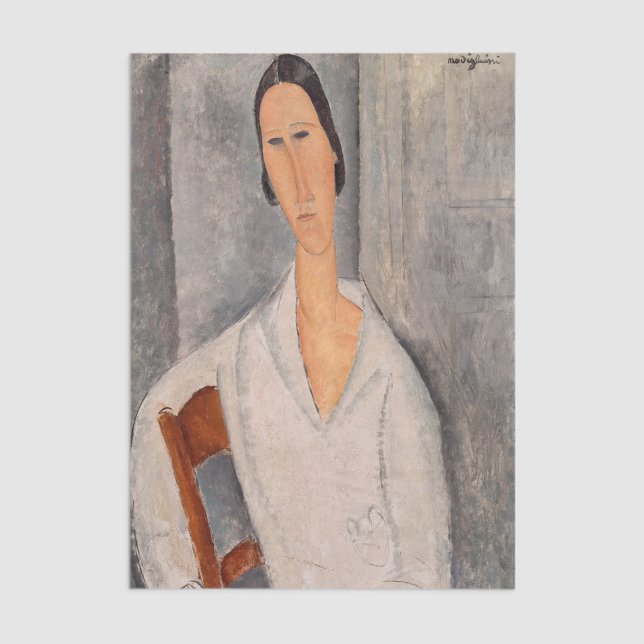Papel De Seda Amedeo Modigliani - Madame Hanka Zborowska Lening (Criador carregado)