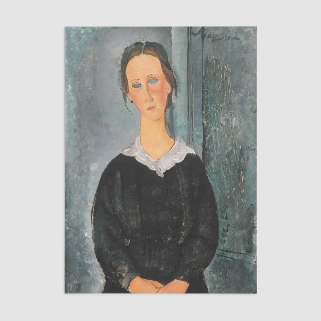 Papel De Seda Amedeo Modigliani - Servant Girl (Criador carregado)