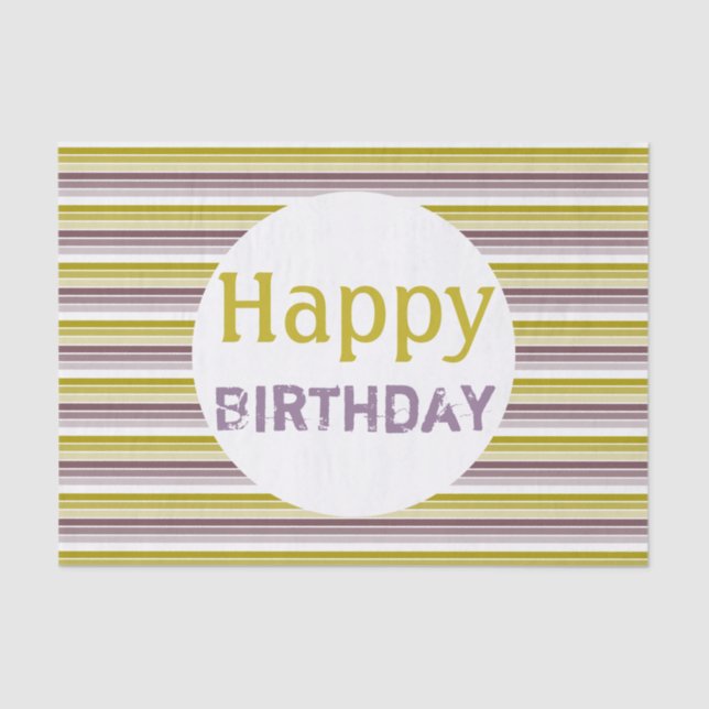 Papel De Seda Ameixa Decorativa e Dourada (Frente )