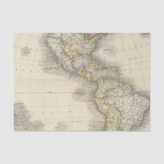 Papel De Seda América 2 (Frente )