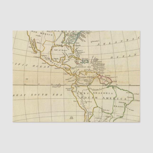 Papel De Seda América 7 2 (Frente )
