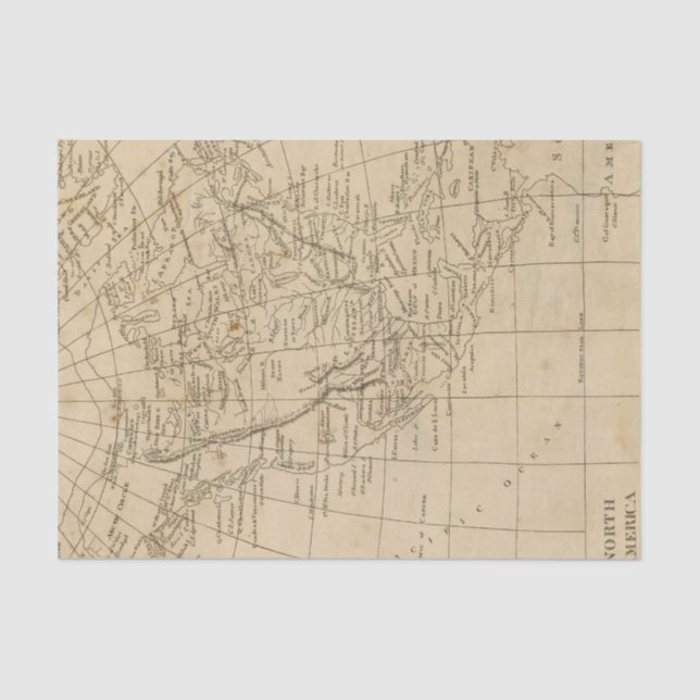 Papel De Seda America do Norte 15 (Frente )