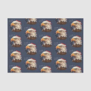 Papel De Seda American Flag Bald Eagle