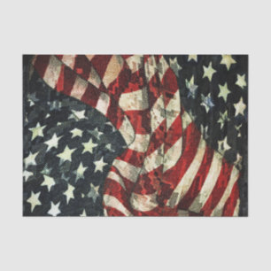Papel De Seda American Flag-Camouflage por Shirley Taylor