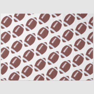 Papel De Seda American Football Gridiron Ball Patterno