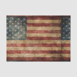 Papel De Seda americana rústica, bandeira dos EUA, grunge,