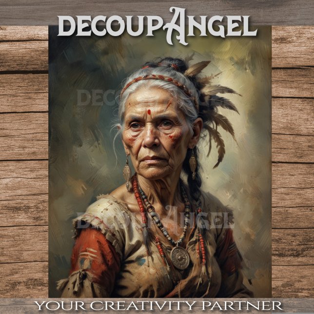 Papel De Seda Americanos nativos Guardiões da Sabedoria (Criador carregado)