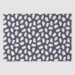 Papel De Seda Amigo Fantasmas Padrão de Halloween