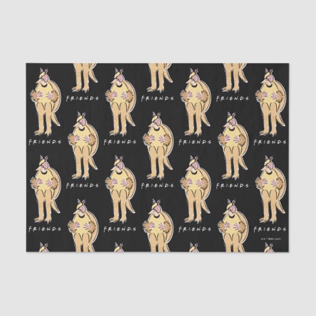 Papel De Seda AMIGOS™ | Holiday Armadillo (Frente )