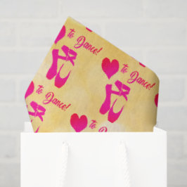 Papel De Seda Amo Dançar
