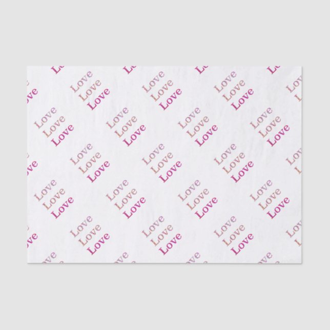 Papel De Seda Amor Amor (Frente )