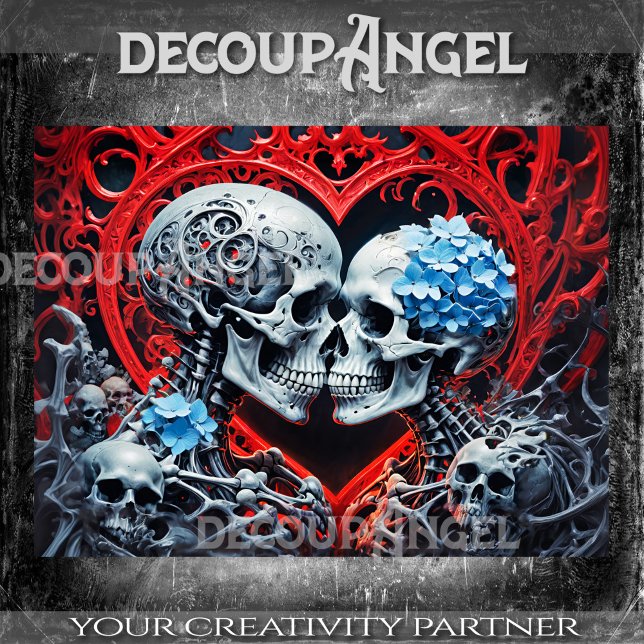 Papel De Seda Amor Eterno - Decoupage - (Criador carregado)