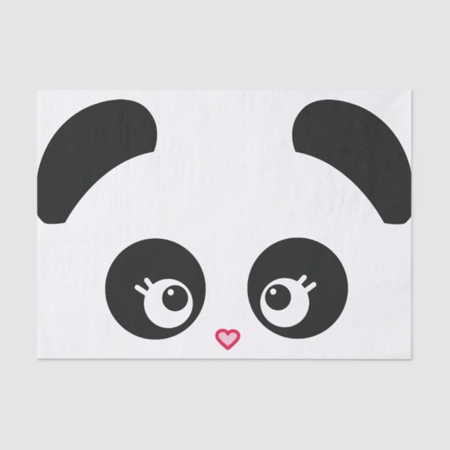 Papel De Seda Amor Panda® (Frente )