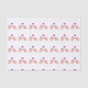Papel De Seda Amor por Porco Bonito