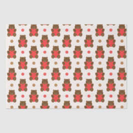 Papel De Seda Amor Ursos